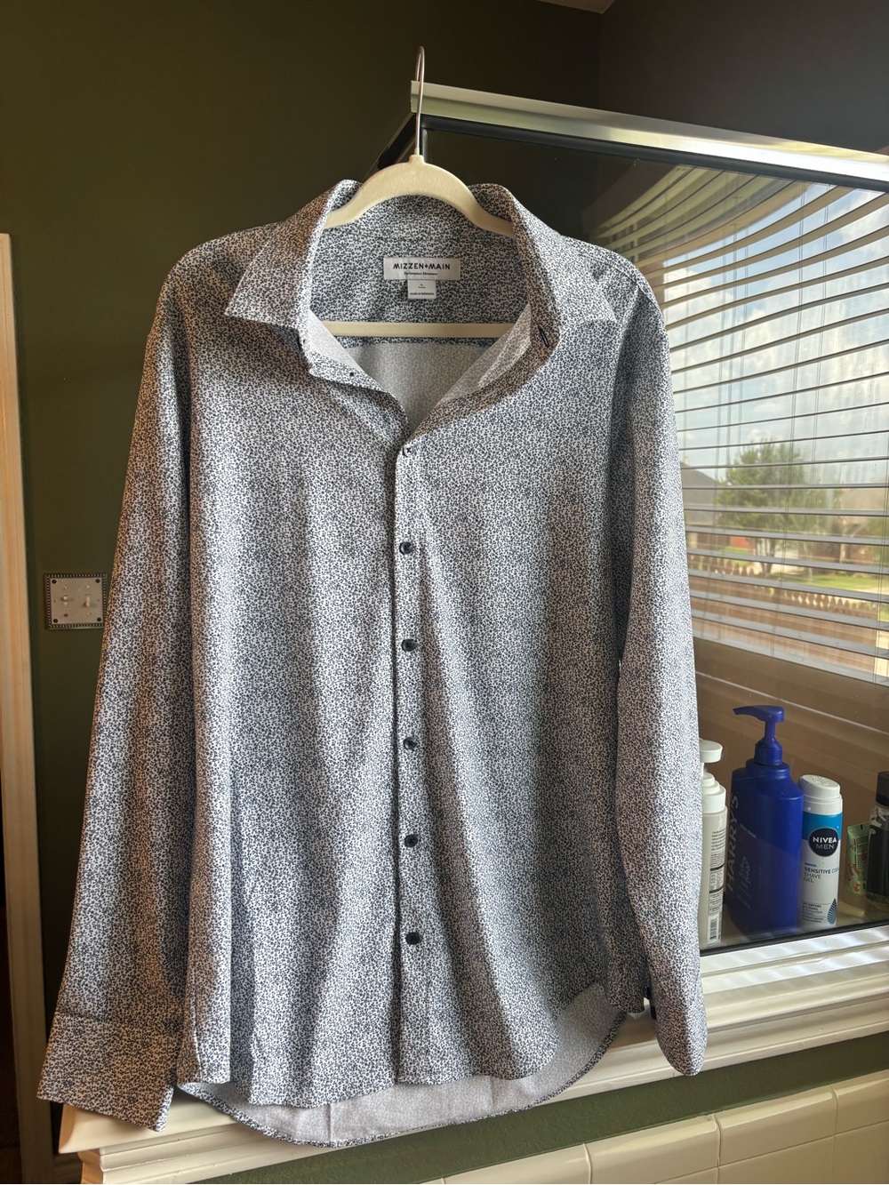 Mizzen & Main button up